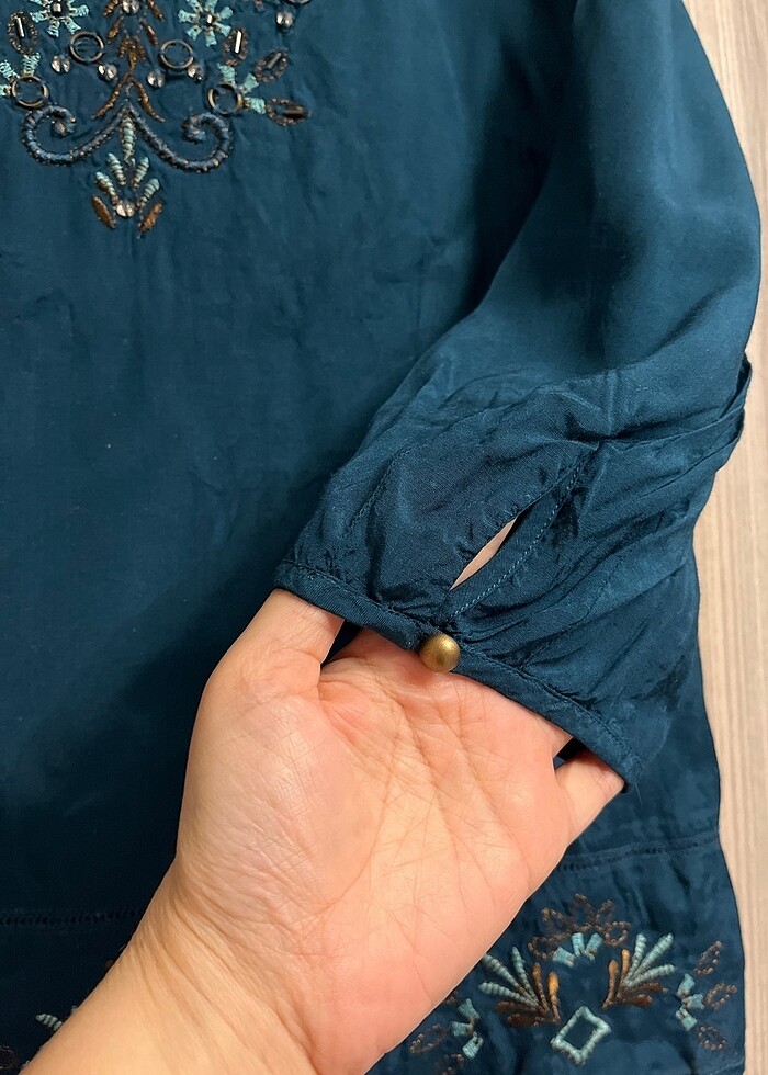 El yapımı özel bluz - Görsel 5