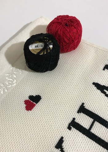 Nakışlı Beyaz Havlu Gokhan Asude - Görsel 3