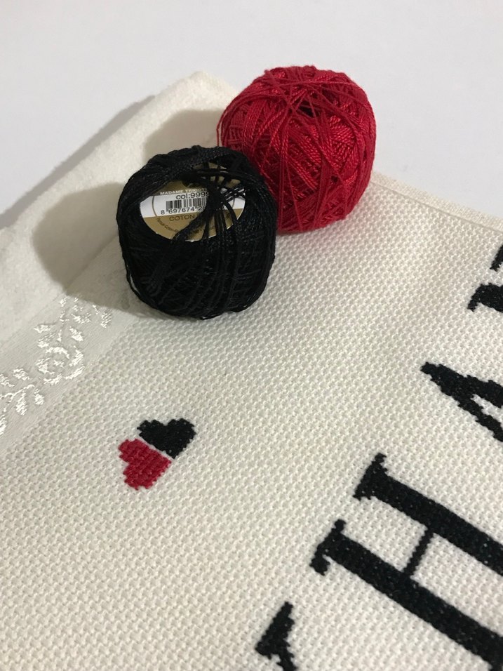 Nakışlı Beyaz Havlu Gokhan Asude - Görsel 3