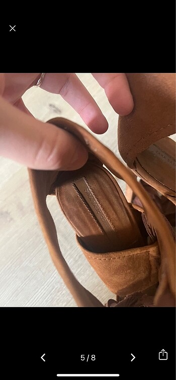 Zara Topuklu ayakkabı