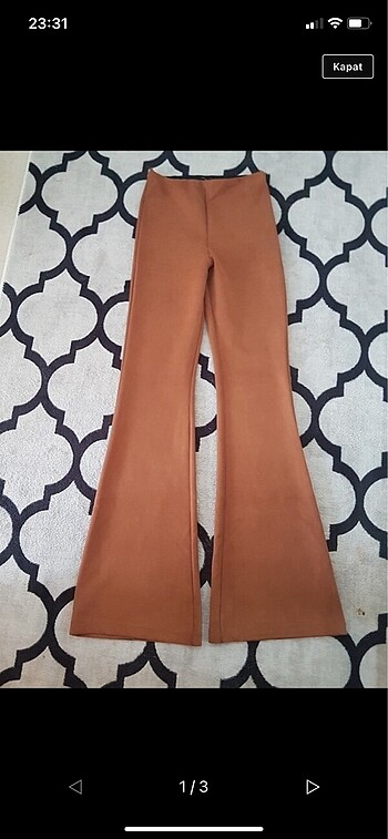 Trendyol İspanyol Paça Pantolon