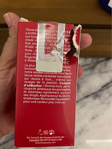 Beden Benefit Benetint Allık ve Ruj