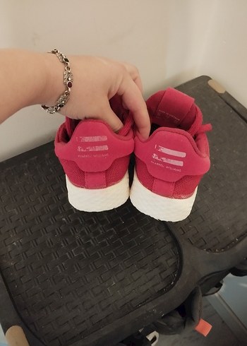 Adidas Kırmızı Kadın Spor Ayakkabı Velcro Detaylı