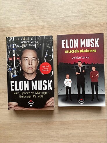 Elon Musk Geleceğin Dahilerine Kitap Seti
