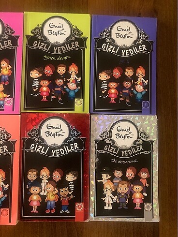 Beden Renk Gizli Yedililer Kitap Seti