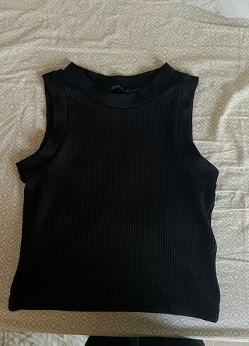 Siyah fitilli crop