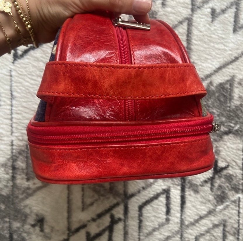 Nona Nakışlı Bohem Kadın Makyaj Çantası - Görsel 4