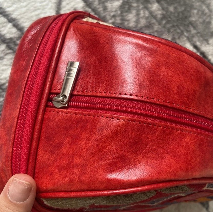 Nona Nakışlı Bohem Kadın Makyaj Çantası - Görsel 3