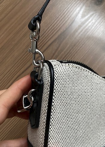 Marc Jacobs Beyaz Baskılı Deri Kadın Çanta - Görsel 2