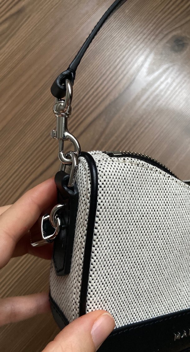 Marc Jacobs Beyaz Baskılı Deri Kadın Çanta - Görsel 2