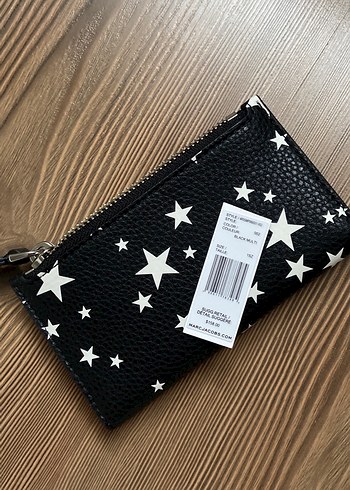 Marc Jacobs Siyah Deri Fermuarlı Cüzdan - Görsel 3