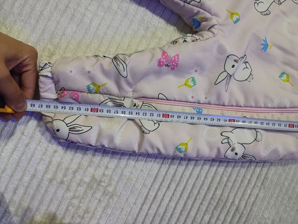 Kürklü Bebek Kış Tulumu - Görsel 5