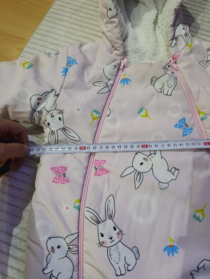 Kürklü Bebek Kış Tulumu - Görsel 4