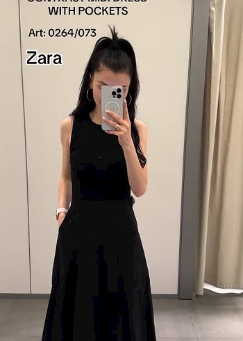 Zara Zara Uzun Elbise