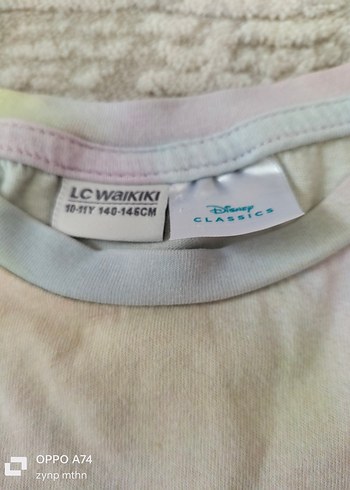 LC Waikiki Kız Çocuk Çok Renkli Tie-Dye Tişört