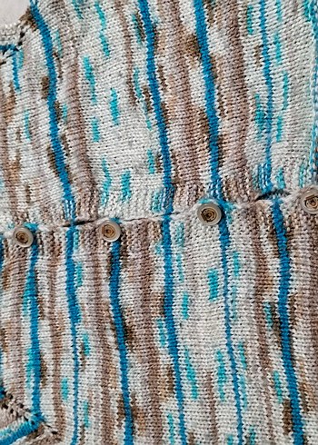 Erkek Bohem Örgü Kolsuz Triko adet fiyatidir - Görsel 3