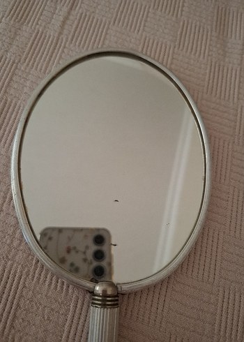 Beden Gri Saplı El Aynası