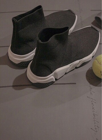 Triko sneaker çorap kadın bot ayakkabı