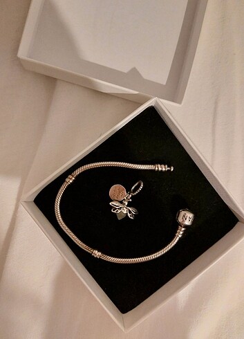 Pandora orijinal bileklik 17 cm 