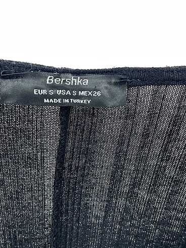 s Beden siyah Renk Bershka Kısa Tulum %70 İndirimli.
