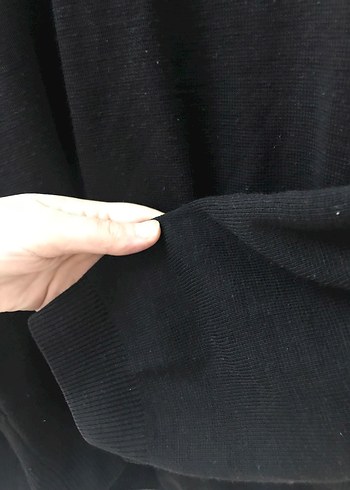 Siyah Erkek  Basic Sweatshirt - Görsel 3