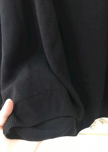 Siyah Erkek  Basic Sweatshirt - Görsel 7