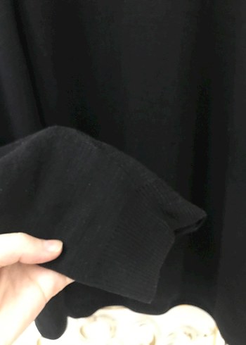 Siyah Erkek  Basic Sweatshirt - Görsel 2