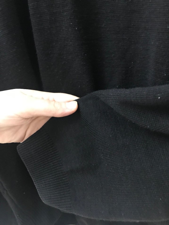 Siyah Erkek  Basic Sweatshirt - Görsel 3