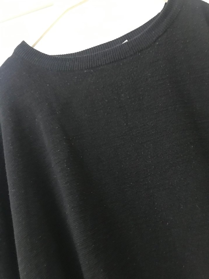 Siyah Erkek  Basic Sweatshirt - Görsel 5