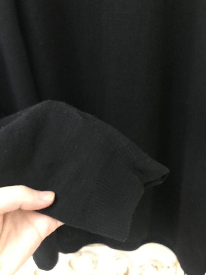 Siyah Erkek  Basic Sweatshirt - Görsel 2