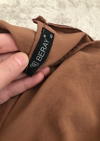 Kadın Kahverengi Piliseli Uzun Elbise - Görsel 5