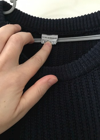 Lacivert Erkek Triko Kazak 4xl - Görsel 2