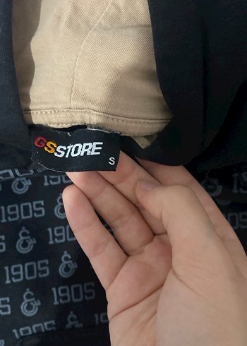 Galatasaray Baskılı Siyah  Sweatshirt - Görsel 2