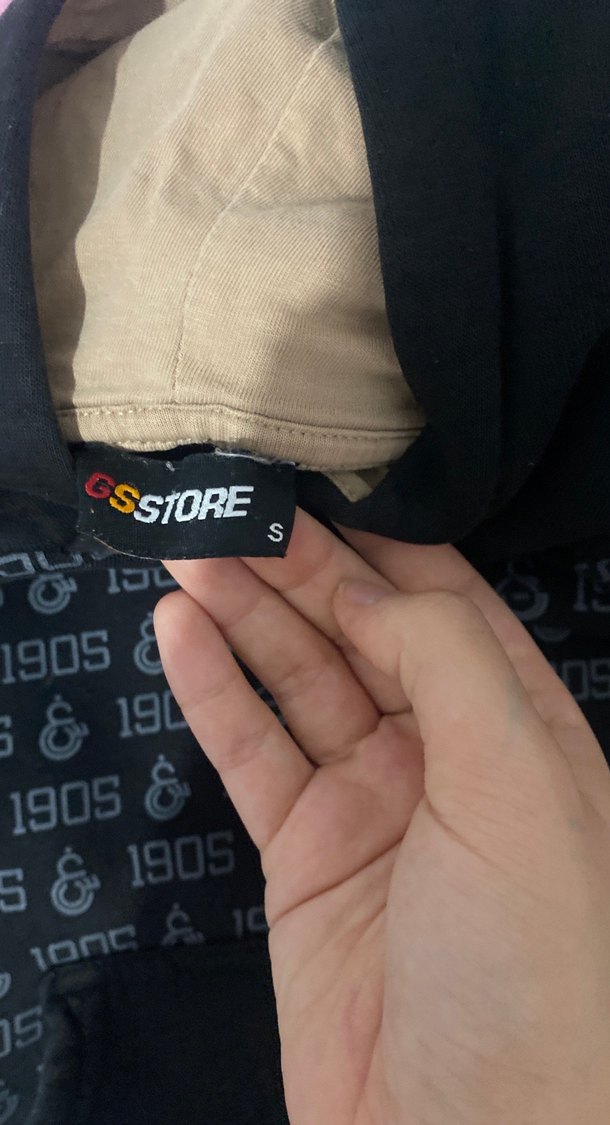 Galatasaray Baskılı Siyah  Sweatshirt - Görsel 2