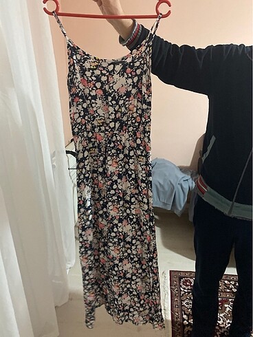 Diğer Gunluk askili uzun elbise