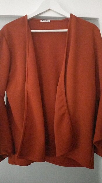 xl Beden turuncu Renk Tarçın renkli Otantik Ceket / Kimono
