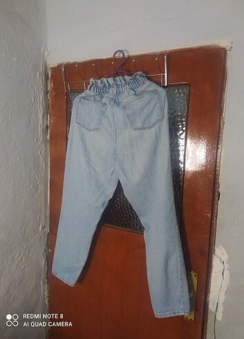 42 Beden mavi Renk Kot pantolon