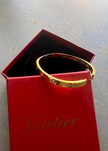 Cartier Altın Tokalı Kadın Bileklik