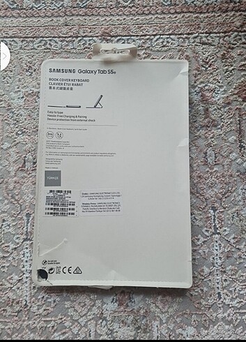  Beden Samsung s5e orjinal klavye