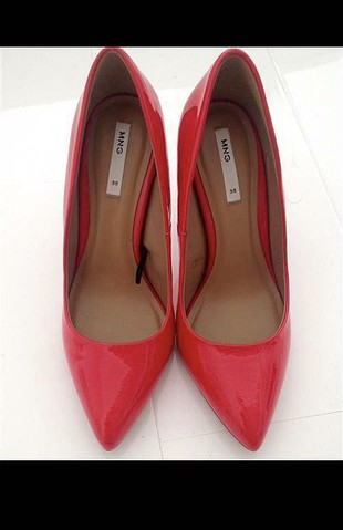 MANGO marka 1 kere giyilmiş kusursuz stiletto