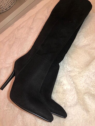 SÜET STİLETTO ÇİZME - Görsel 6