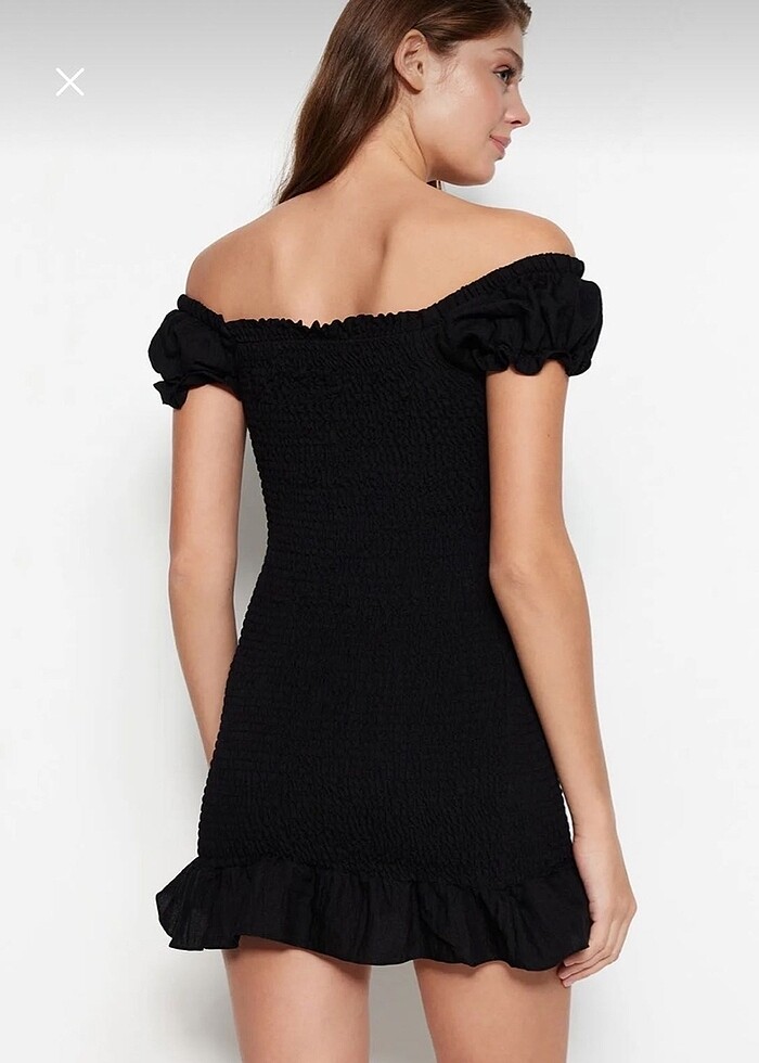 TRENDYOL GİPELİ ELBİSE - Görsel 3