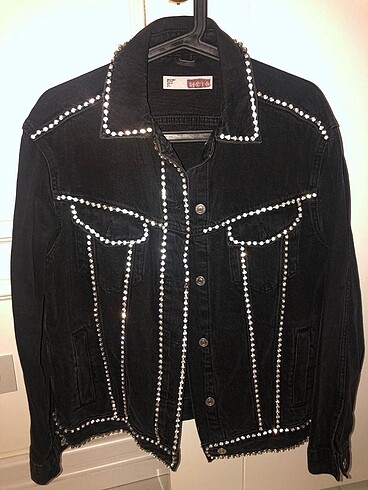 TOPSHOP TAŞLI JEAN CEKET - Görsel 6