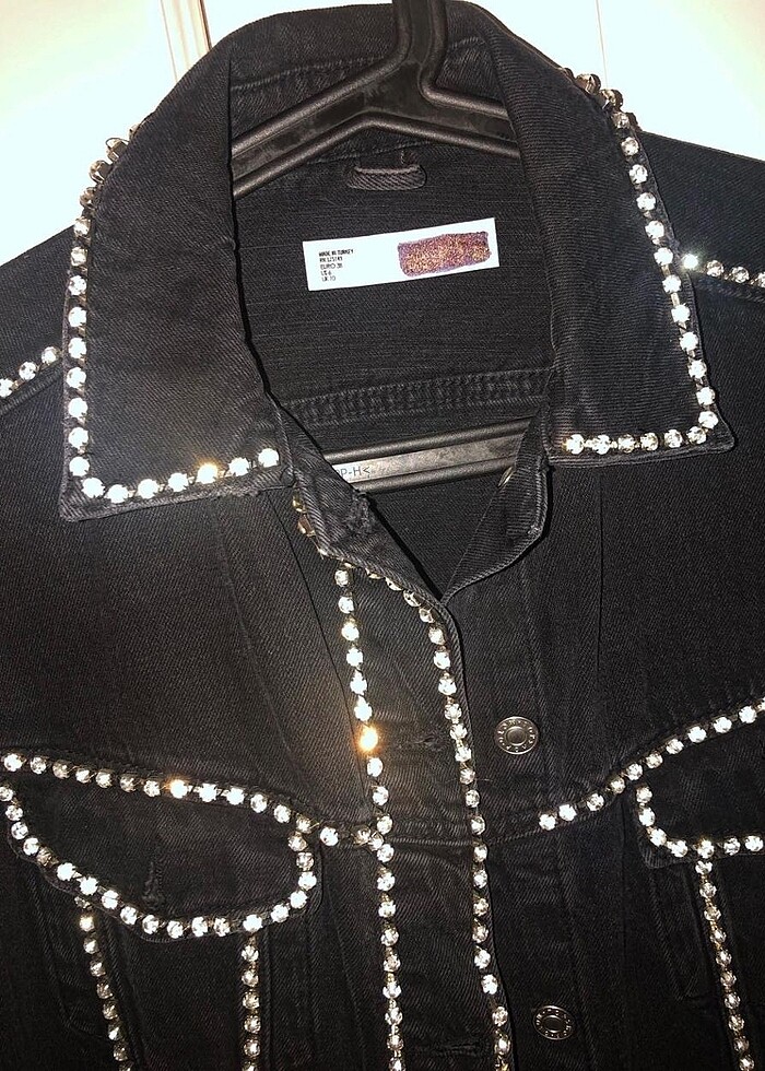 TOPSHOP TAŞLI JEAN CEKET - Görsel 3