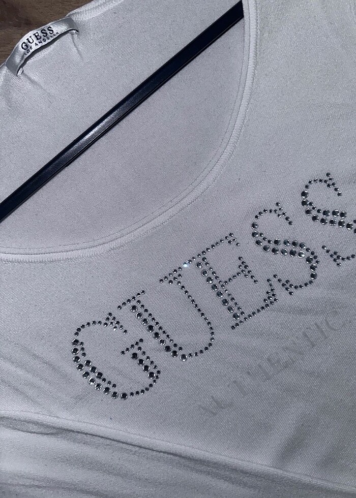 GUESS TAŞLI TRİKO BLUZ - Görsel 5