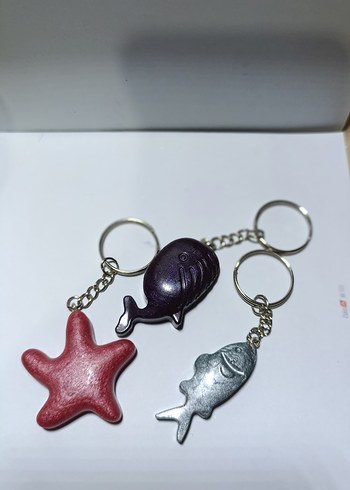 Anahtarlık Charm 3 adet - Görsel 6