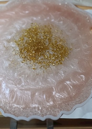 Özel Tasarım Epoksi Nişan  Söz Tepsisi (Sipariş Üzerine) Hediye - Görsel 4