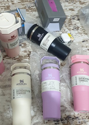 Stanley üstten tutmalı barkodlu Termosu Kutulu - Görsel 13