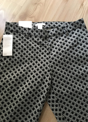 40 Beden Desenli kumaş pantalon