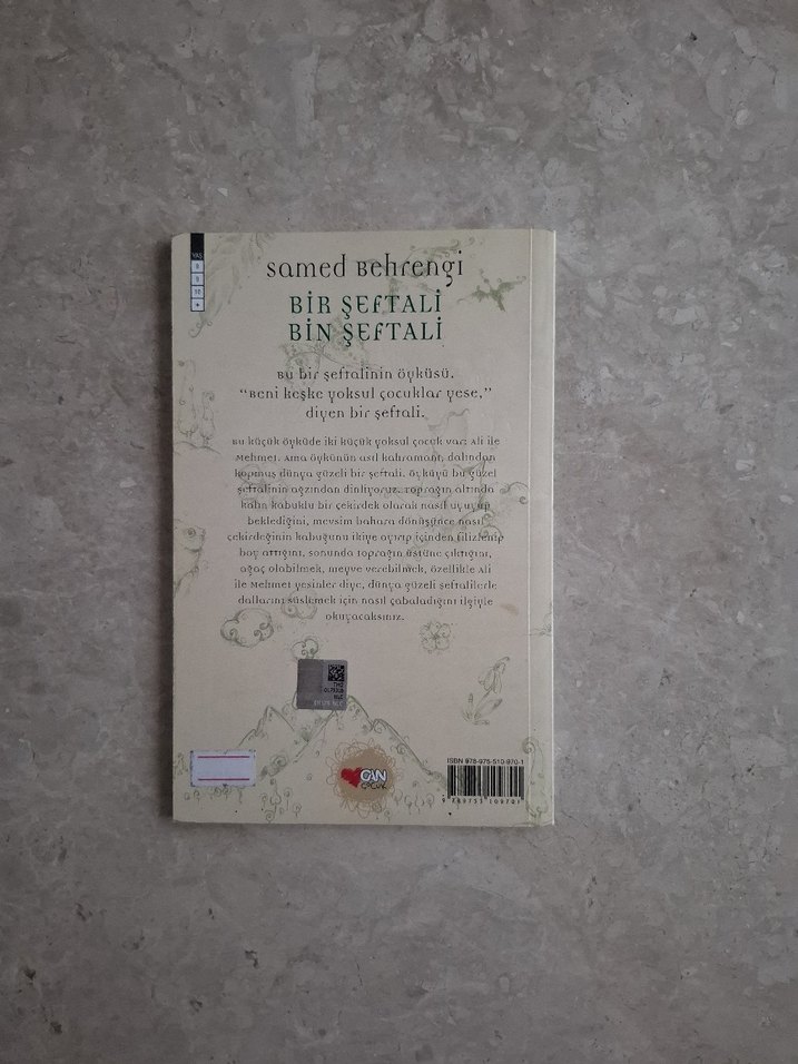 Bir Şeftali Bin Şeftali  çocuk kitabı - Görsel 2